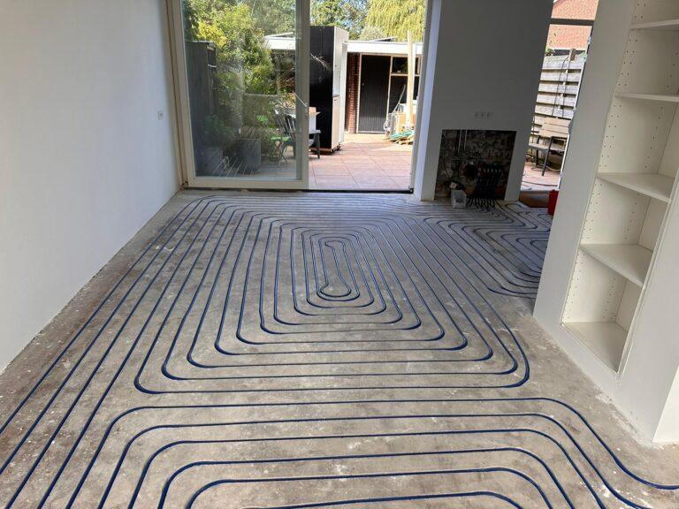 Vloerverwarming woning