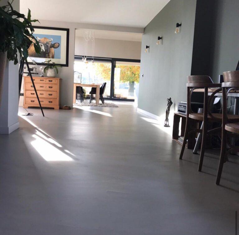 Beton-Ciré Afwerking
